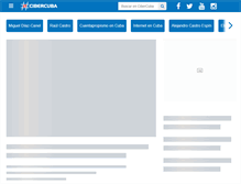 Tablet Screenshot of cibercuba.com